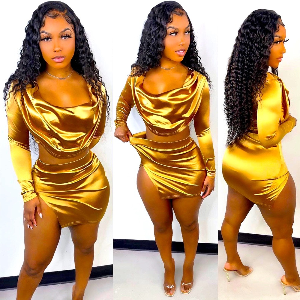Gold two piece set